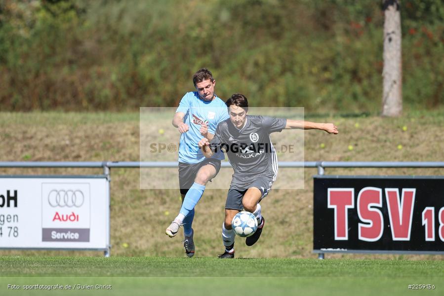 Mario Hartmann, Benedict Krelina, Bezirksliga West, 15.09.2019, TSV Keilberg, TSV Retzbach - Bild-ID: 2259136