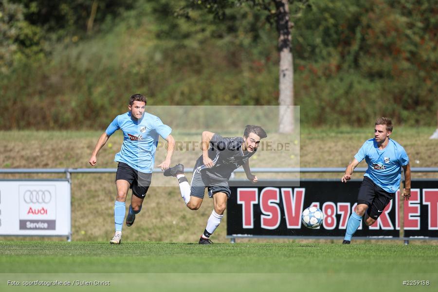 Mario Hartmann, Benedict Krelina, Bezirksliga West, 15.09.2019, TSV Keilberg, TSV Retzbach - Bild-ID: 2259138