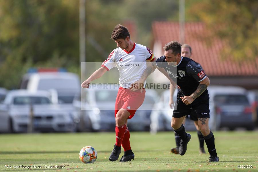 Fabian Heun, Niklas Joa, Kreisklasse Würzburg, 22.09.2019, FV Langenprozelten/Neuendorf, SG Eußenheim/Gambach - Bild-ID: 2261205