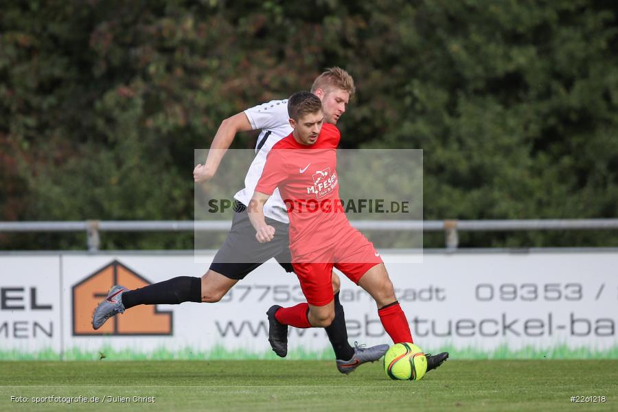 Felix Gold, Markus Mjalov, 22.09.2019, Kreisliga Würzburg, FV Gemünden/Seifriedsburg, TSV Karlburg II - Bild-ID: 2261218 Felix Gold, Markus Mjalov, 22.09.2019, Kreisliga Würzburg, FV Gemünden/Seifriedsburg, TSV Karlburg II - Bild-ID: 2261218