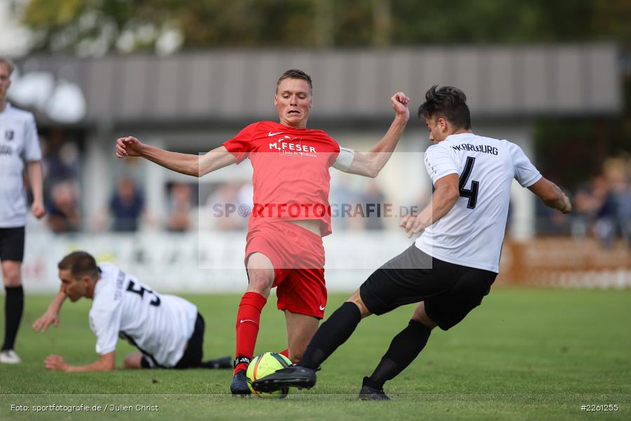 Michael Wolff, Tim Strohmenger, 22.09.2019, Kreisliga Würzburg, FV Gemünden/Seifriedsburg, TSV Karlburg II - Bild-ID: 2261255