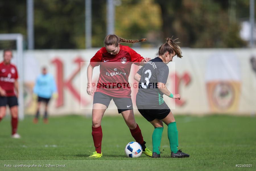 Alexandra Mehl, Rieke Sander, 29.09.2019, Kreisliga Frauen, (SG) TV 73 Würzburg/SB DJK Würzburg 2, FV Karlstadt - Bild-ID: 2263021 Alexandra Mehl, Rieke Sander, 29.09.2019, Kreisliga Frauen, (SG) TV 73 Würzburg/SB DJK Würzburg 2, FV Karlstadt - Bild-ID: 2263021