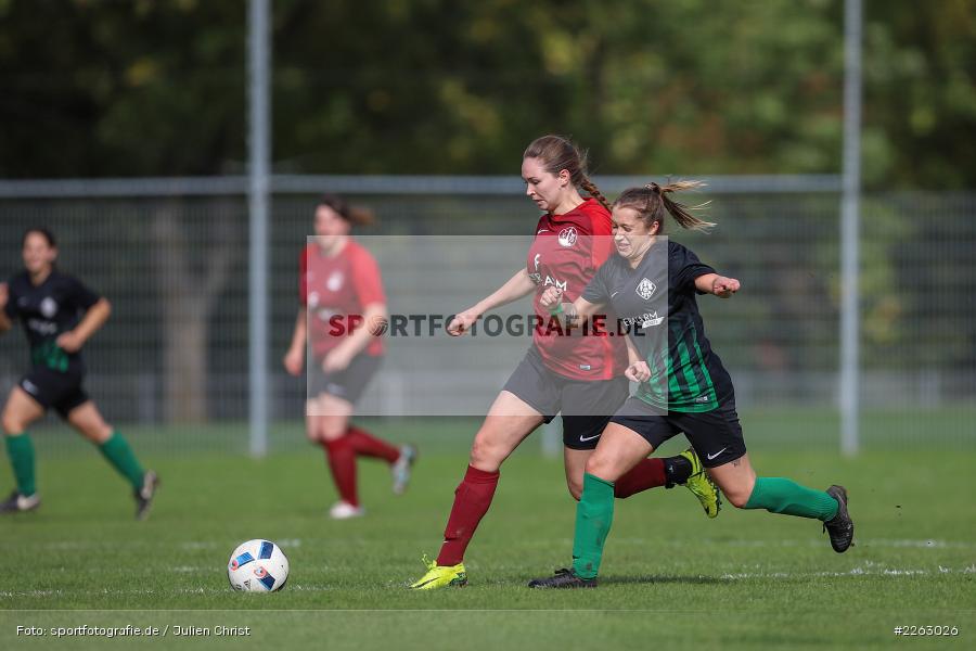 Alexandra Mehl, Rieke Sander, 29.09.2019, Kreisliga Frauen, (SG) TV 73 Würzburg/SB DJK Würzburg 2, FV Karlstadt - Bild-ID: 2263026