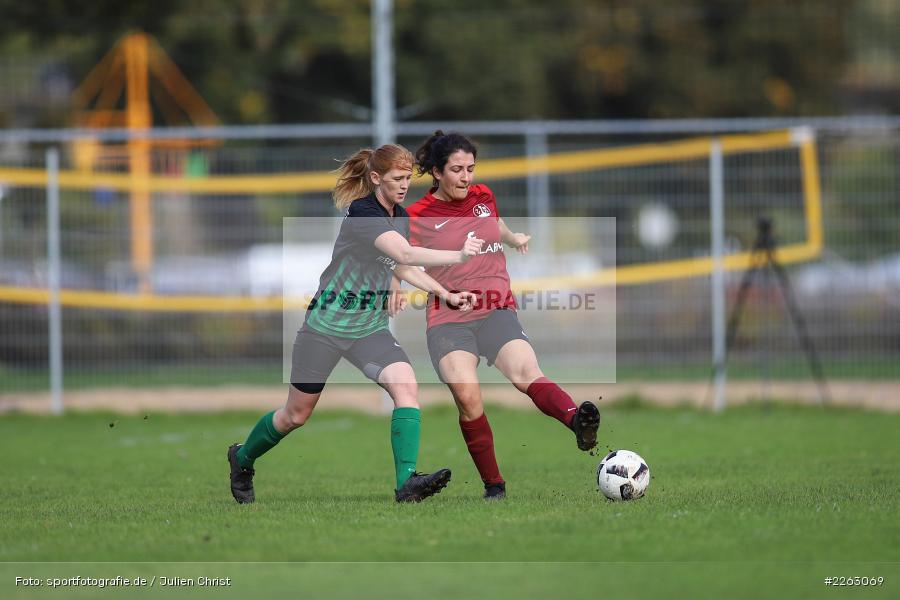 Pia Gehrsitz, Ann-Kathrin Appelmann, 29.09.2019, Kreisliga Frauen, (SG) TV 73 Würzburg/SB DJK Würzburg 2, FV Karlstadt - Bild-ID: 2263069