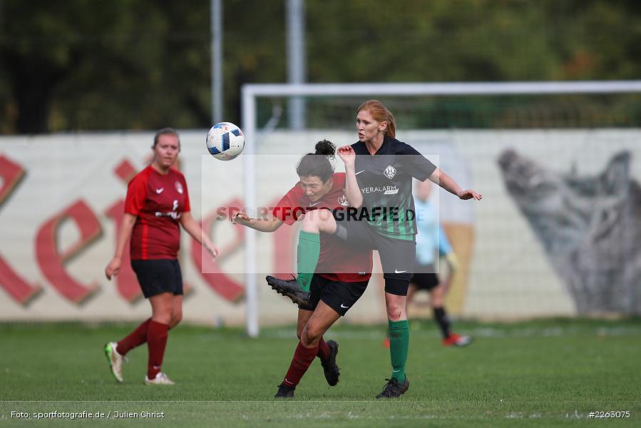 Ann-Kathrin Appelmann, Pia Gehrsitz, 29.09.2019, Kreisliga Frauen, (SG) TV 73 Würzburg/SB DJK Würzburg 2, FV Karlstadt - Bild-ID: 2263075 Ann-Kathrin Appelmann, Pia Gehrsitz, 29.09.2019, Kreisliga Frauen, (SG) TV 73 Würzburg/SB DJK Würzburg 2, FV Karlstadt - Bild-ID: 2263075