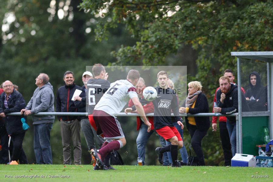 Philipp Schebler, Markus Mjalov, Kreisliga Würzburg, 29.09.2019, SV Birkenfeld, FV Gemünden/Seifriedsburg - Bild-ID: 2263105