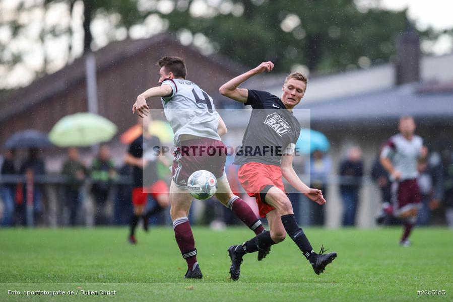 Nico Henig, Tim Strohmenger, Kreisliga Würzburg, 29.09.2019, SV Birkenfeld, FV Gemünden/Seifriedsburg - Bild-ID: 2263163