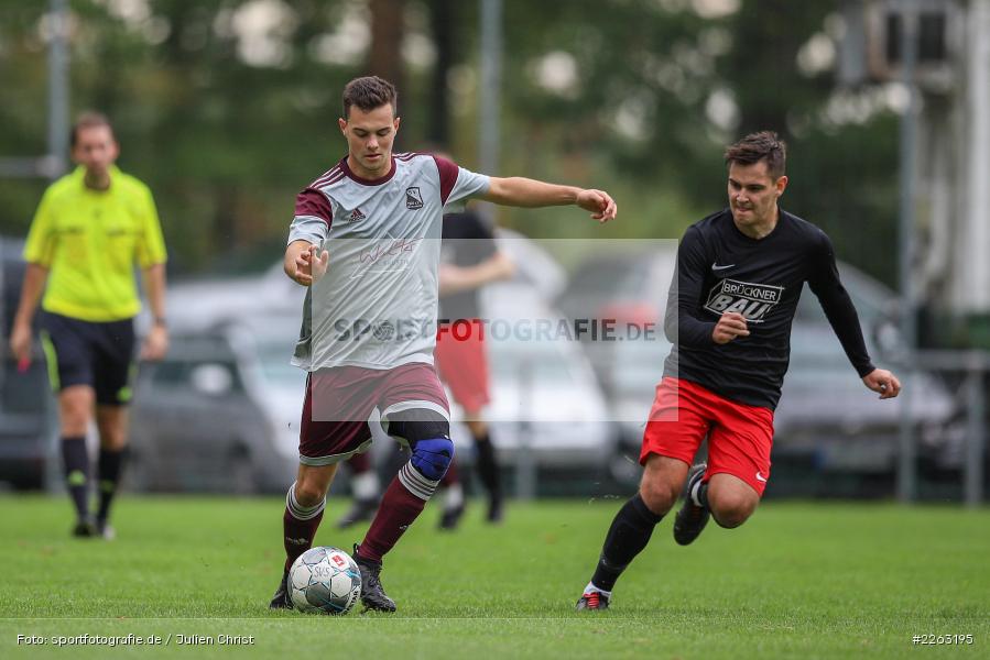 Artur Jurkin, Thilo Schreier, Kreisliga Würzburg, 29.09.2019, SV Birkenfeld, FV Gemünden/Seifriedsburg - Bild-ID: 2263195