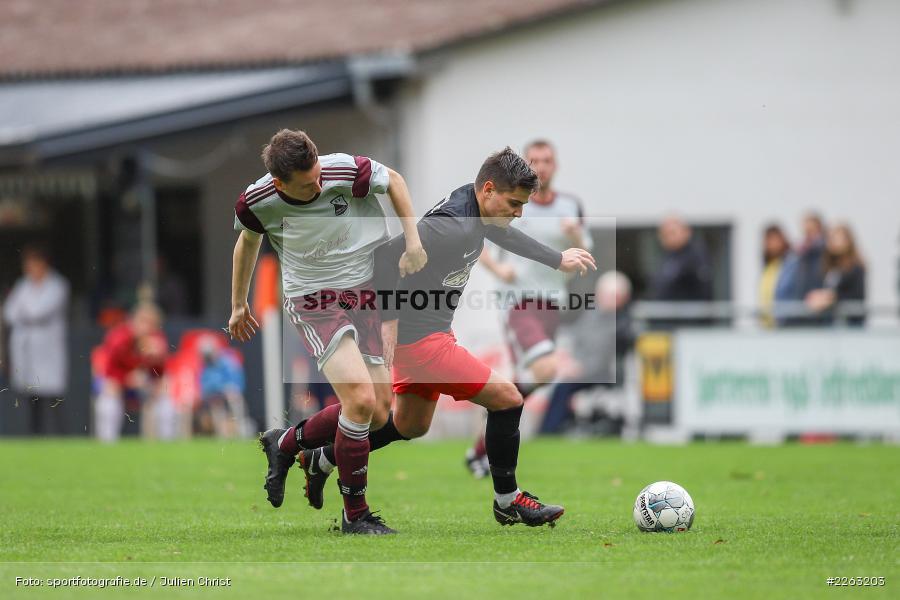 Artur Jurkin, Nico Henig, Kreisliga Würzburg, 29.09.2019, SV Birkenfeld, FV Gemünden/Seifriedsburg - Bild-ID: 2263203
