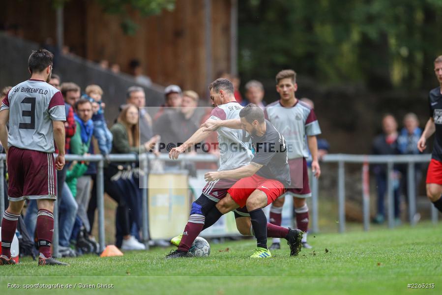 Atilla Aydogdu, Thilo Schreier, Kreisliga Würzburg, 29.09.2019, SV Birkenfeld, FV Gemünden/Seifriedsburg - Bild-ID: 2263213