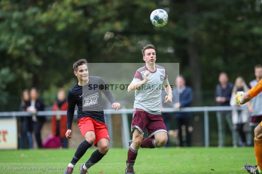 Artur Jurkin, Nico Henig, Kreisliga Würzburg, 29.09.2019, SV Birkenfeld, FV Gemünden/Seifriedsburg - Bild-ID: 2263214