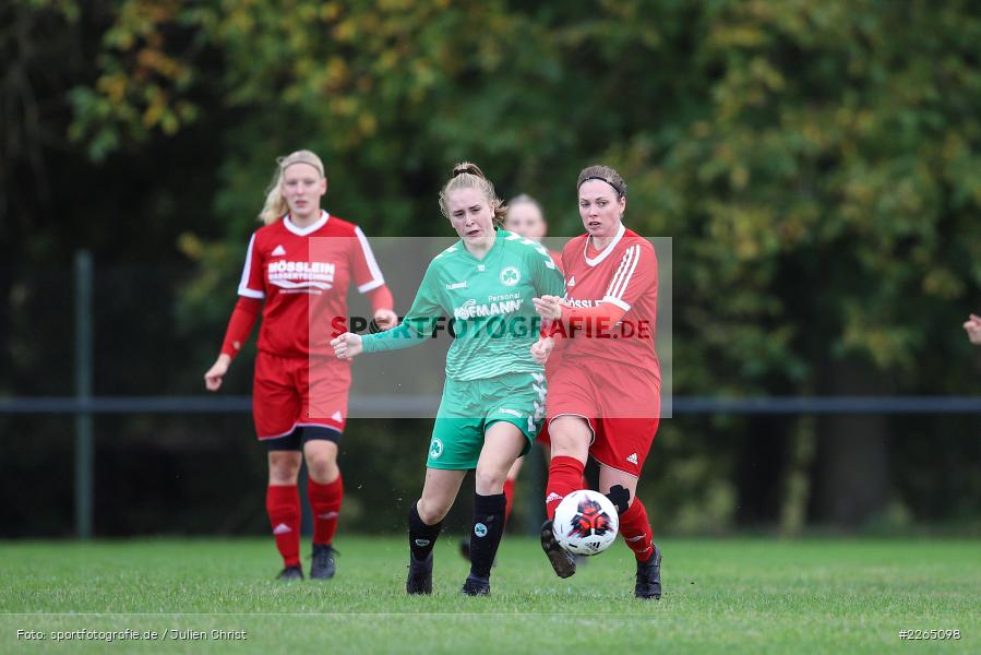 Amanda Sulewski, Angelina Müller, 03.10.2019, Landesliga Nord Frauen, SpVgg Greuther Fürth II, FC Karsbach - Bild-ID: 2265098 Amanda Sulewski, Angelina Müller, 03.10.2019, Landesliga Nord Frauen, SpVgg Greuther Fürth II, FC Karsbach - Bild-ID: 2265098