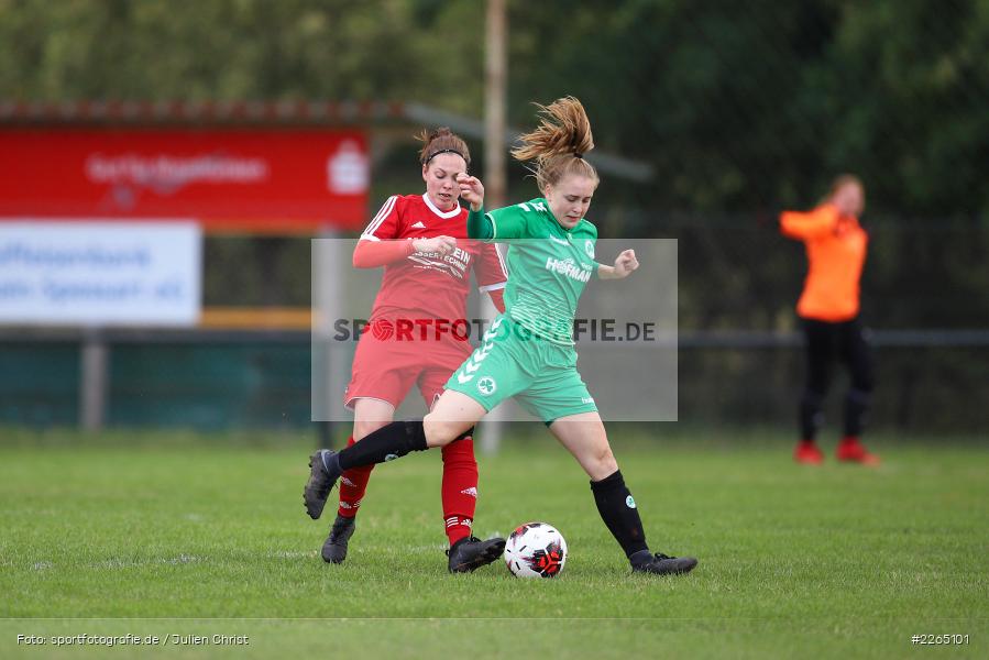 Amanda Sulewski, Angelina Müller, 03.10.2019, Landesliga Nord Frauen, SpVgg Greuther Fürth II, FC Karsbach - Bild-ID: 2265101 Amanda Sulewski, Angelina Müller, 03.10.2019, Landesliga Nord Frauen, SpVgg Greuther Fürth II, FC Karsbach - Bild-ID: 2265101