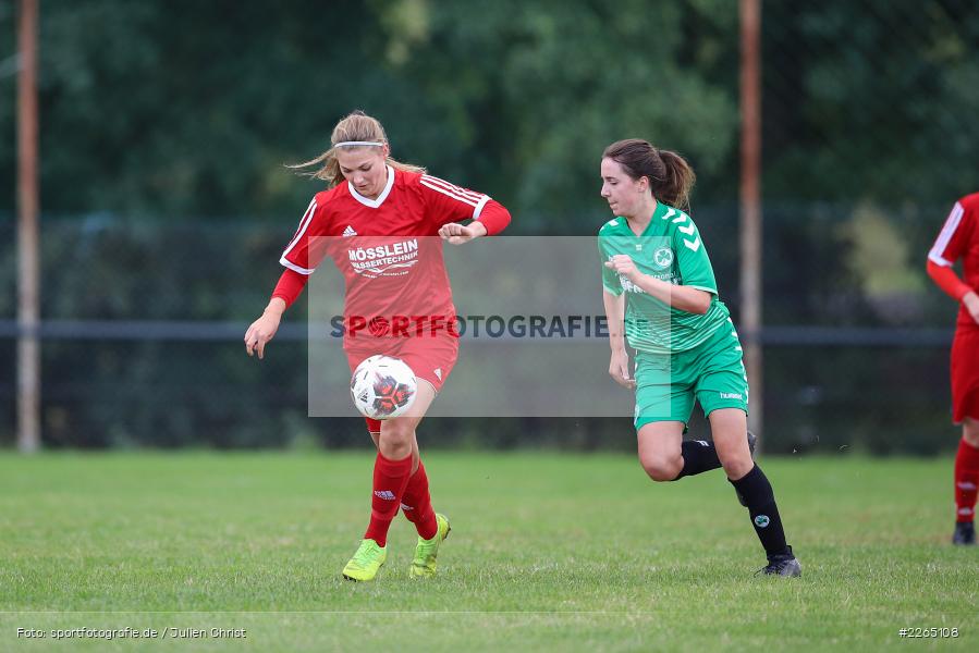 Lena Sponsel, Tamira Stegmann, 03.10.2019, Landesliga Nord Frauen, SpVgg Greuther Fürth II, FC Karsbach - Bild-ID: 2265108