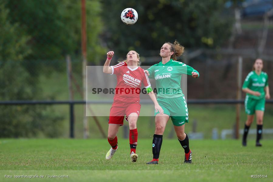 Marie Theres Franz, Antonia Bauer, 03.10.2019, Landesliga Nord Frauen, SpVgg Greuther Fürth II, FC Karsbach - Bild-ID: 2265124