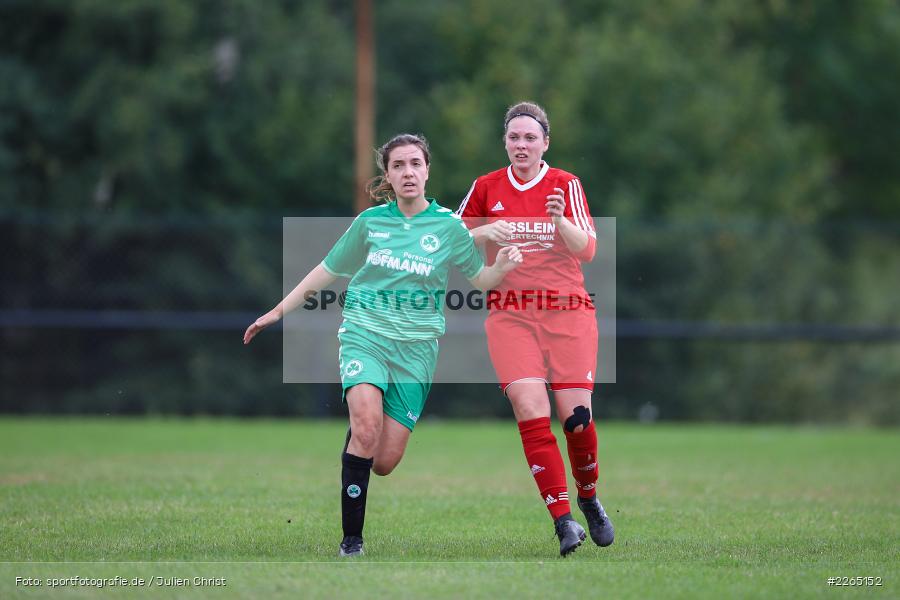 Angelina Müller, Lena Sponsel, 03.10.2019, Landesliga Nord Frauen, SpVgg Greuther Fürth II, FC Karsbach - Bild-ID: 2265152
