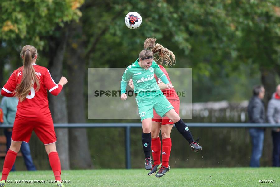03.10.2019, Landesliga Nord Frauen, SpVgg Greuther Fürth II, FC Karsbach - Bild-ID: 2265161 03.10.2019, Landesliga Nord Frauen, SpVgg Greuther Fürth II, FC Karsbach - Bild-ID: 2265161