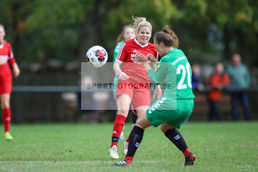 Antonia Bauer, Marie Theres Franz, 03.10.2019, Landesliga Nord Frauen, SpVgg Greuther Fürth II, FC Karsbach - Bild-ID: 2265165 Antonia Bauer, Marie Theres Franz, 03.10.2019, Landesliga Nord Frauen, SpVgg Greuther Fürth II, FC Karsbach - Bild-ID: 2265165