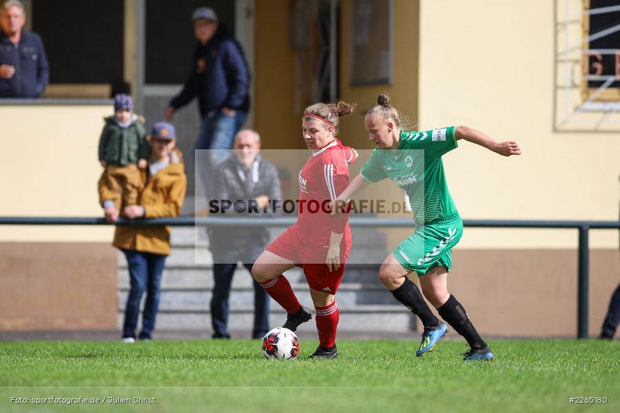 Laura Rosenberger, Francesca Hau, 03.10.2019, Landesliga Nord Frauen, SpVgg Greuther Fürth II, FC Karsbach - Bild-ID: 2265180 Laura Rosenberger, Francesca Hau, 03.10.2019, Landesliga Nord Frauen, SpVgg Greuther Fürth II, FC Karsbach - Bild-ID: 2265180