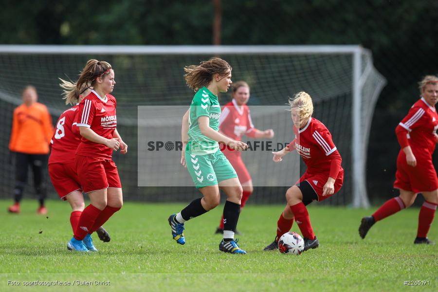 Lisa Blum, Nadine Perlwitz, 03.10.2019, Landesliga Nord Frauen, SpVgg Greuther Fürth II, FC Karsbach - Bild-ID: 2265191