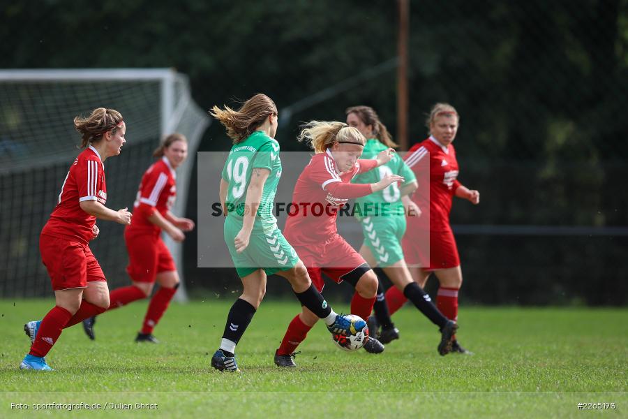 Lisa Blum, Nadine Perlwitz, 03.10.2019, Landesliga Nord Frauen, SpVgg Greuther Fürth II, FC Karsbach - Bild-ID: 2265193