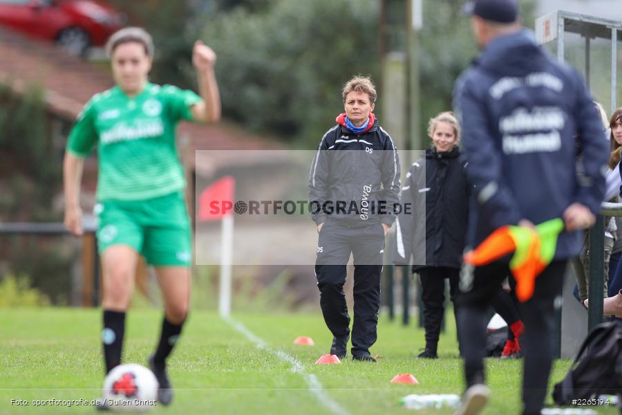 Daniela Siedler, 03.10.2019, Landesliga Nord Frauen, SpVgg Greuther Fürth II, FC Karsbach - Bild-ID: 2265194