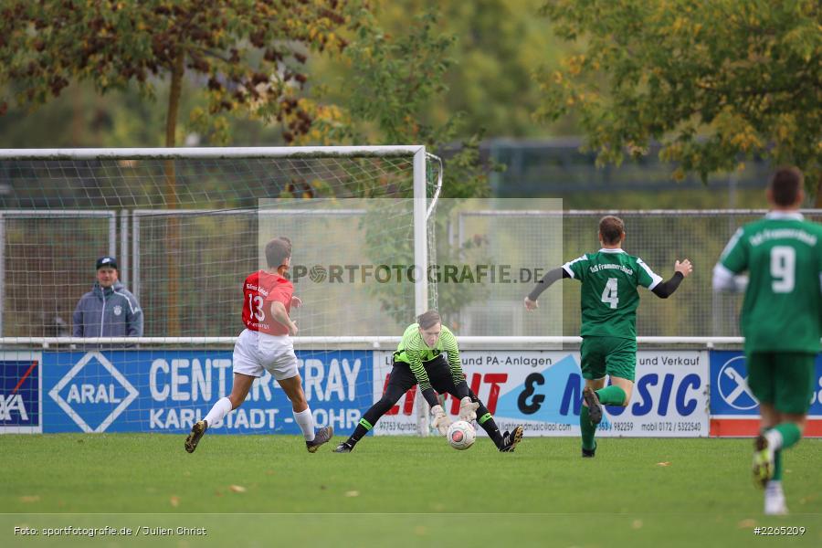 Noah Bischoff, 03.10.2019, U19 Bezirksoberliga, (SG) TuS Frammersbach, (SG) FV Karlstadt - Bild-ID: 2265209 Noah Bischoff, 03.10.2019, U19 Bezirksoberliga, (SG) TuS Frammersbach, (SG) FV Karlstadt - Bild-ID: 2265209