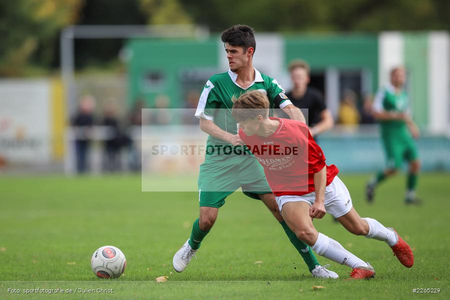 Kilian Blenk, Max Krug, 03.10.2019, U19 Bezirksoberliga, (SG) TuS Frammersbach, (SG) FV Karlstadt - Bild-ID: 2265229 Kilian Blenk, Max Krug, 03.10.2019, U19 Bezirksoberliga, (SG) TuS Frammersbach, (SG) FV Karlstadt - Bild-ID: 2265229