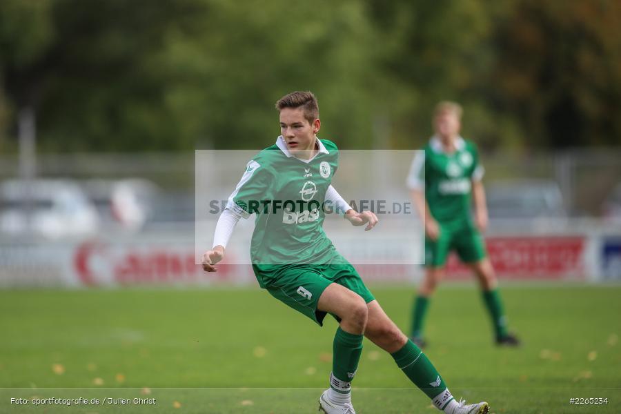 Philipp Dünkel, 03.10.2019, U19 Bezirksoberliga, (SG) TuS Frammersbach, (SG) FV Karlstadt - Bild-ID: 2265234