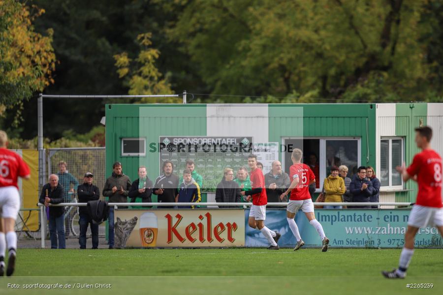 Jakob Fischer, Max Lambrecht, 03.10.2019, U19 Bezirksoberliga, (SG) TuS Frammersbach, (SG) FV Karlstadt - Bild-ID: 2265239