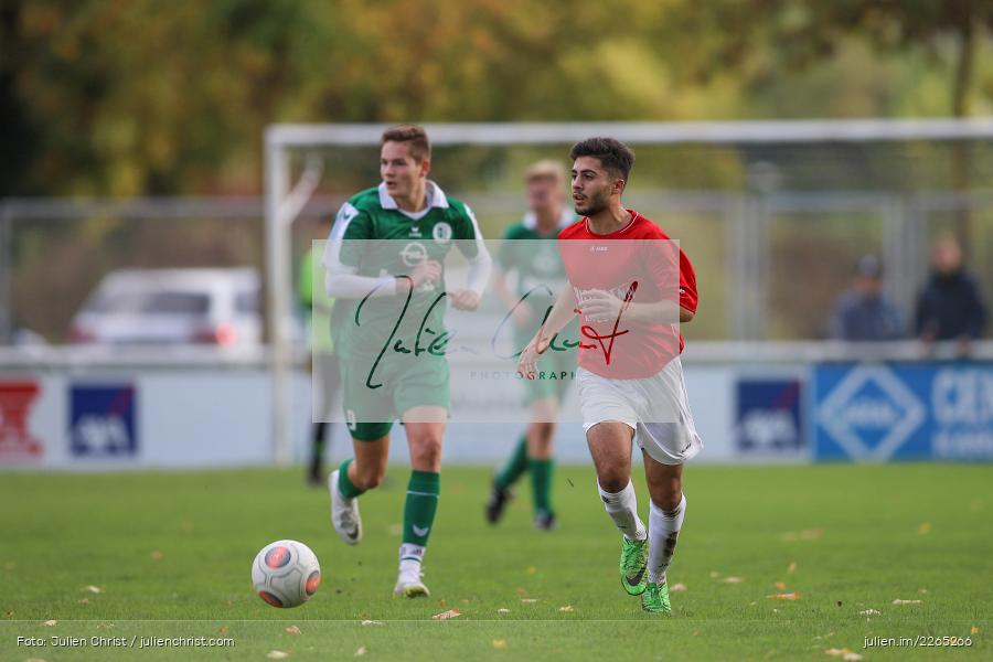 Elias Faris, 03.10.2019, U19 Bezirksoberliga, (SG) TuS Frammersbach, (SG) FV Karlstadt - Bild-ID: 2265266