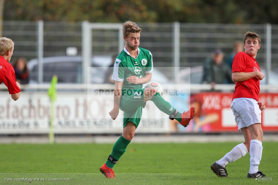 Toni Vogel, 03.10.2019, U19 Bezirksoberliga, (SG) TuS Frammersbach, (SG) FV Karlstadt - Bild-ID: 2265273