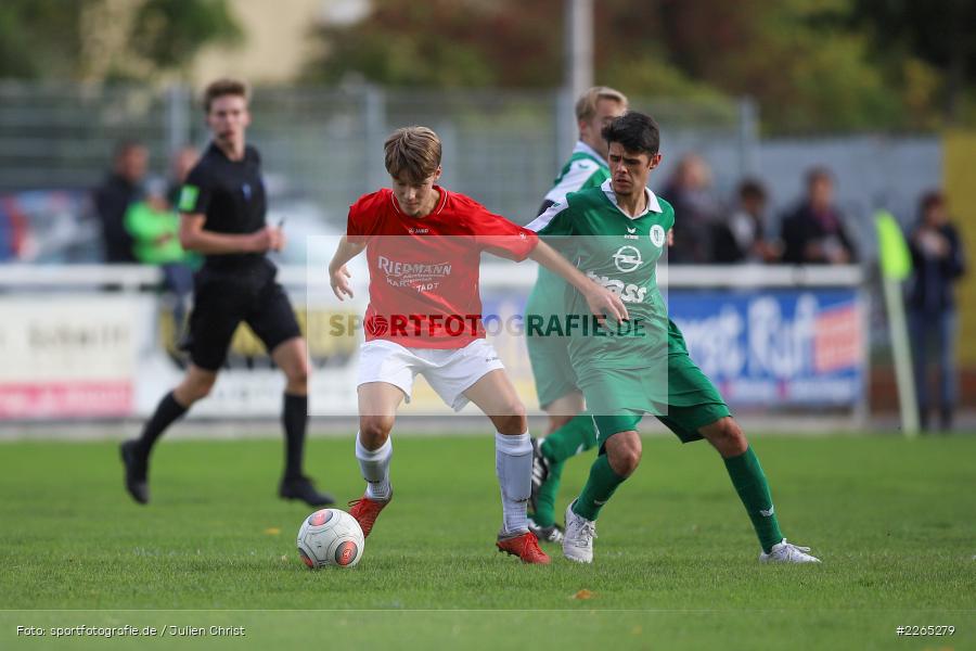 Kilian Blenk, Max Krug, 03.10.2019, U19 Bezirksoberliga, (SG) TuS Frammersbach, (SG) FV Karlstadt - Bild-ID: 2265279 Kilian Blenk, Max Krug, 03.10.2019, U19 Bezirksoberliga, (SG) TuS Frammersbach, (SG) FV Karlstadt - Bild-ID: 2265279