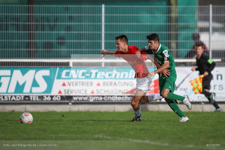 Kilian Blenk, Luca Röder, 03.10.2019, U19 Bezirksoberliga, (SG) TuS Frammersbach, (SG) FV Karlstadt - Bild-ID: 2265290 Kilian Blenk, Luca Röder, 03.10.2019, U19 Bezirksoberliga, (SG) TuS Frammersbach, (SG) FV Karlstadt - Bild-ID: 2265290