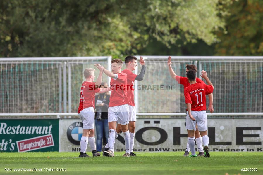 Jakob Fischer, 03.10.2019, U19 Bezirksoberliga, (SG) TuS Frammersbach, (SG) FV Karlstadt - Bild-ID: 2265308