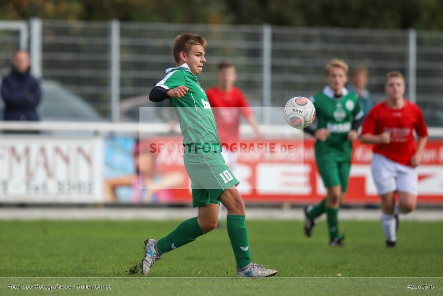 Philipp Küppers, 03.10.2019, U19 Bezirksoberliga, (SG) TuS Frammersbach, (SG) FV Karlstadt - Bild-ID: 2265315