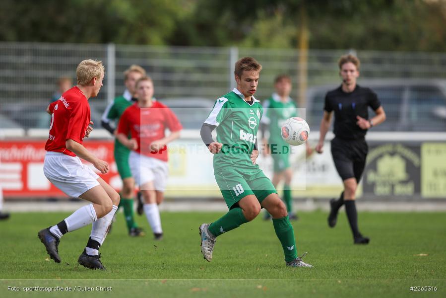 Philipp Küppers, 03.10.2019, U19 Bezirksoberliga, (SG) TuS Frammersbach, (SG) FV Karlstadt - Bild-ID: 2265316