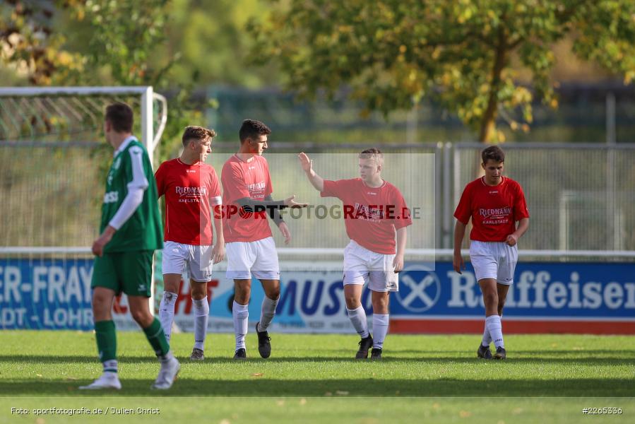 Max Lambrecht, Matthias Spall, Jakob Fischer, 03.10.2019, U19 Bezirksoberliga, (SG) TuS Frammersbach, (SG) FV Karlstadt - Bild-ID: 2265336 Max Lambrecht, Matthias Spall, Jakob Fischer, 03.10.2019, U19 Bezirksoberliga, (SG) TuS Frammersbach, (SG) FV Karlstadt - Bild-ID: 2265336