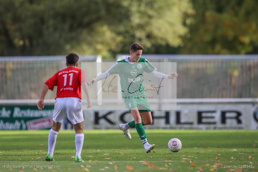 Philipp Dünkel, 03.10.2019, U19 Bezirksoberliga, (SG) TuS Frammersbach, (SG) FV Karlstadt - Bild-ID: 2265343