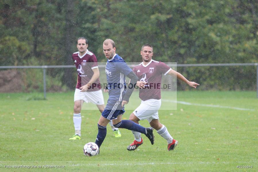 Patrick Kospach, Pascal Beck, Kreisliga TBB, 06.10.2019, TSV Gerchsheim, Kickers DHK Wertheim - Bild-ID: 2266242