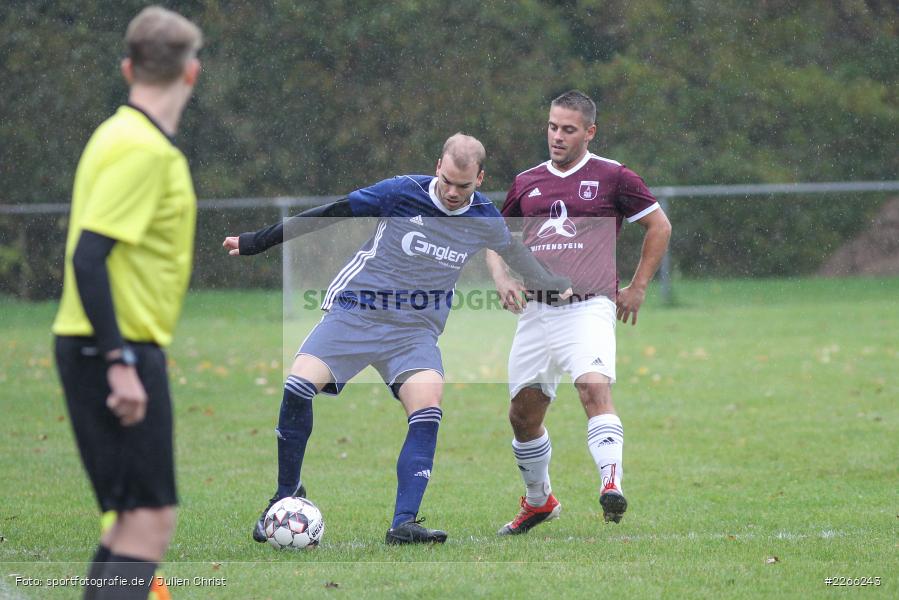 Patrick Kospach, Pascal Beck, Kreisliga TBB, 06.10.2019, TSV Gerchsheim, Kickers DHK Wertheim - Bild-ID: 2266243