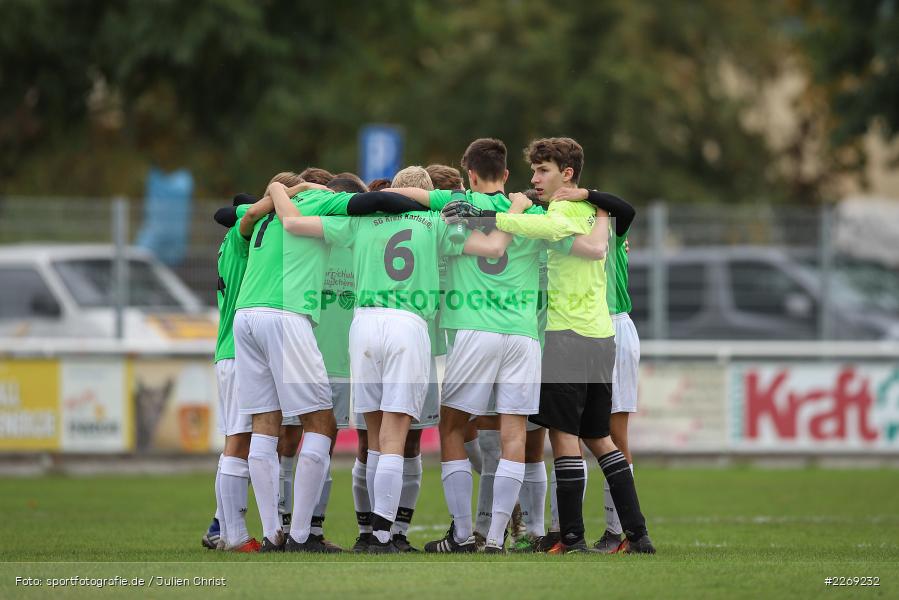 Mannschaftskreis, 19.10.2019, U19 Bezirksoberliga Unterfranken, (SG) TSV/DJK Wiesentheid, (SG) FV Karlstadt - Bild-ID: 2269232