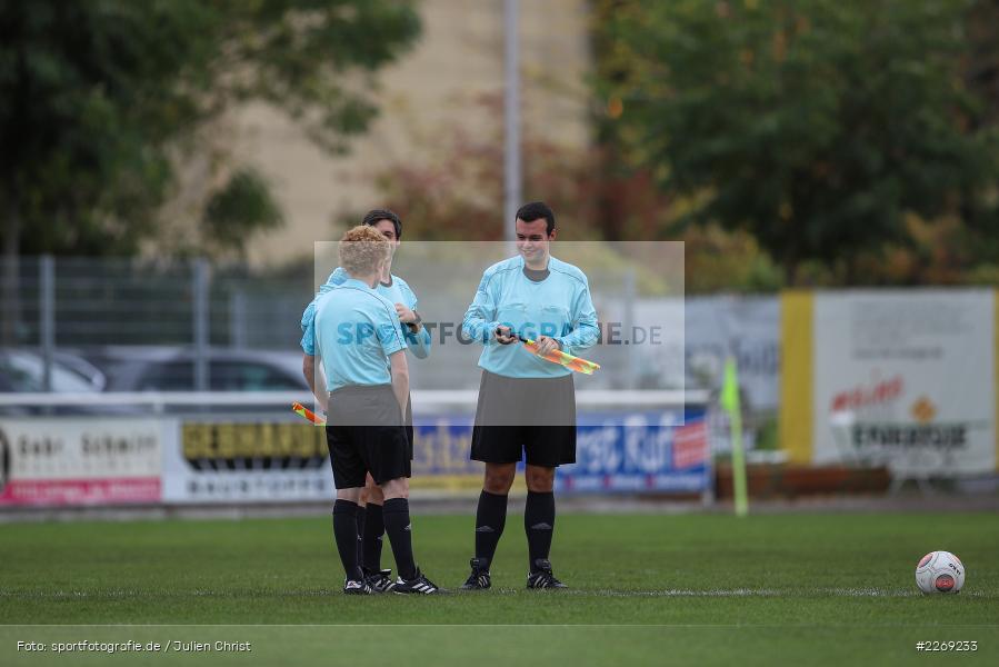Marijan-Gangolf Knopf, Niklas Göbel, Frederic Janßen, 19.10.2019, U19 Bezirksoberliga Unterfranken, (SG) TSV/DJK Wiesentheid, (SG) FV Karlstadt - Bild-ID: 2269233