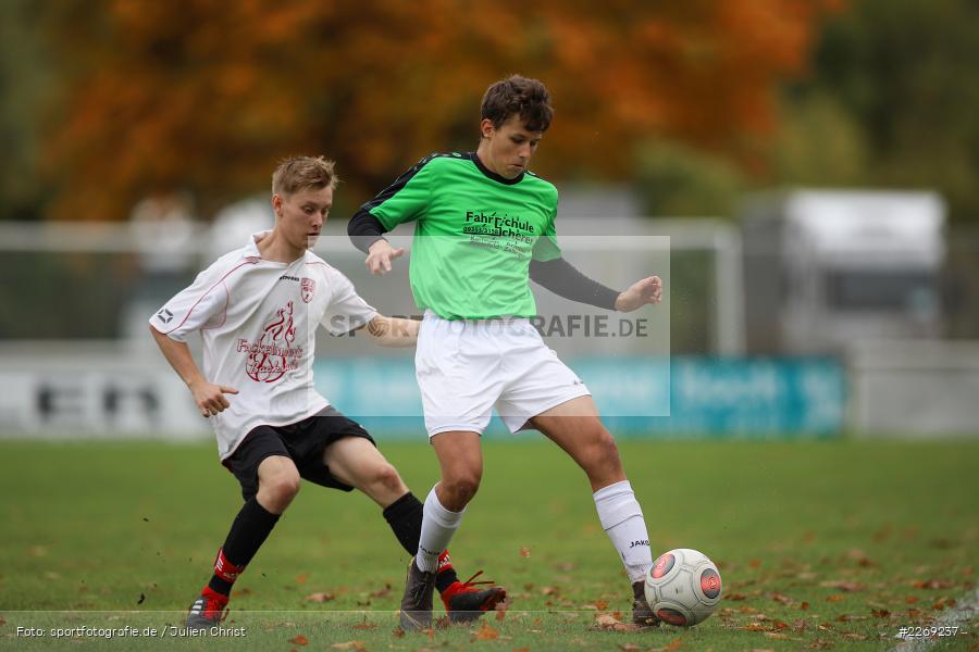 Christoph Nürnberger, Noah Edelhäuser, 19.10.2019, U19 Bezirksoberliga Unterfranken, (SG) TSV/DJK Wiesentheid, (SG) FV Karlstadt - Bild-ID: 2269237 Christoph Nürnberger, Noah Edelhäuser, 19.10.2019, U19 Bezirksoberliga Unterfranken, (SG) TSV/DJK Wiesentheid, (SG) FV Karlstadt - Bild-ID: 2269237