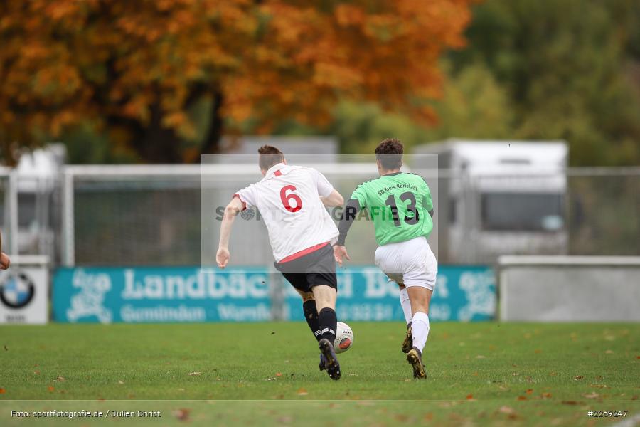 Noah Edelhäuser, Michael Fromm, 19.10.2019, U19 Bezirksoberliga Unterfranken, (SG) TSV/DJK Wiesentheid, (SG) FV Karlstadt - Bild-ID: 2269247 Noah Edelhäuser, Michael Fromm, 19.10.2019, U19 Bezirksoberliga Unterfranken, (SG) TSV/DJK Wiesentheid, (SG) FV Karlstadt - Bild-ID: 2269247