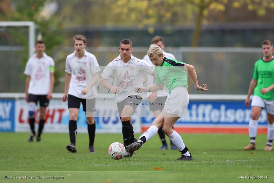 Mika Beckert, 19.10.2019, U19 Bezirksoberliga Unterfranken, (SG) TSV/DJK Wiesentheid, (SG) FV Karlstadt - Bild-ID: 2269268