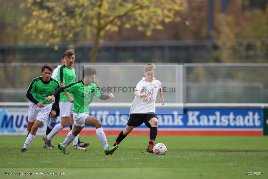Christoph Nürnberger, Elias Faris, 19.10.2019, U19 Bezirksoberliga Unterfranken, (SG) TSV/DJK Wiesentheid, (SG) FV Karlstadt - Bild-ID: 2269288
