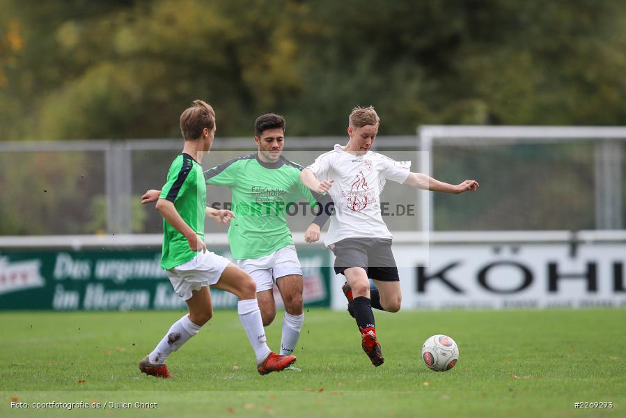 Christoph Nürnberger, Elias Faris, 19.10.2019, U19 Bezirksoberliga Unterfranken, (SG) TSV/DJK Wiesentheid, (SG) FV Karlstadt - Bild-ID: 2269293