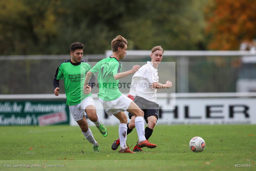 Christoph Nürnberger, Elias Faris, 19.10.2019, U19 Bezirksoberliga Unterfranken, (SG) TSV/DJK Wiesentheid, (SG) FV Karlstadt - Bild-ID: 2269294