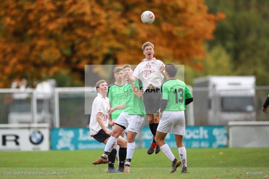 Christoph Nürnberger, Jannis Habel, 19.10.2019, U19 Bezirksoberliga Unterfranken, (SG) TSV/DJK Wiesentheid, (SG) FV Karlstadt - Bild-ID: 2269295